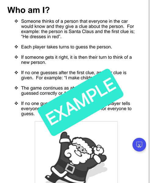 TAWK-Fun Road Trip Games for Kids