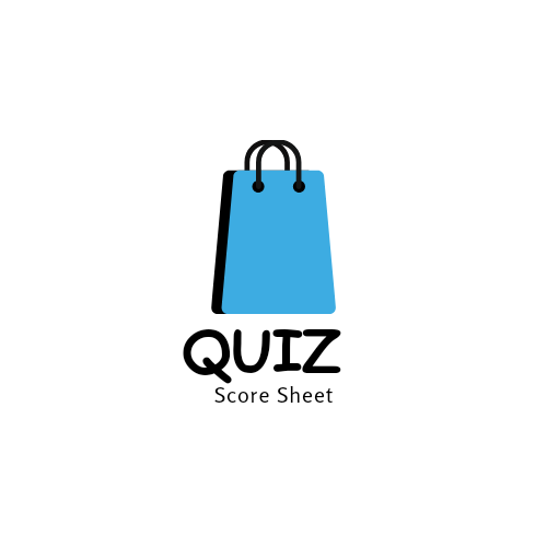 QUIZ BOOK-score sheet