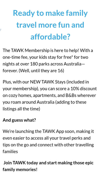 The TAWK Membership Card