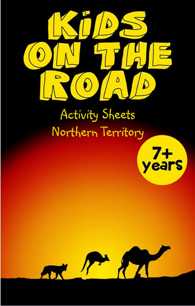 NT Activity Sheets for Kids Travelling Australia - eSheets for immediate download